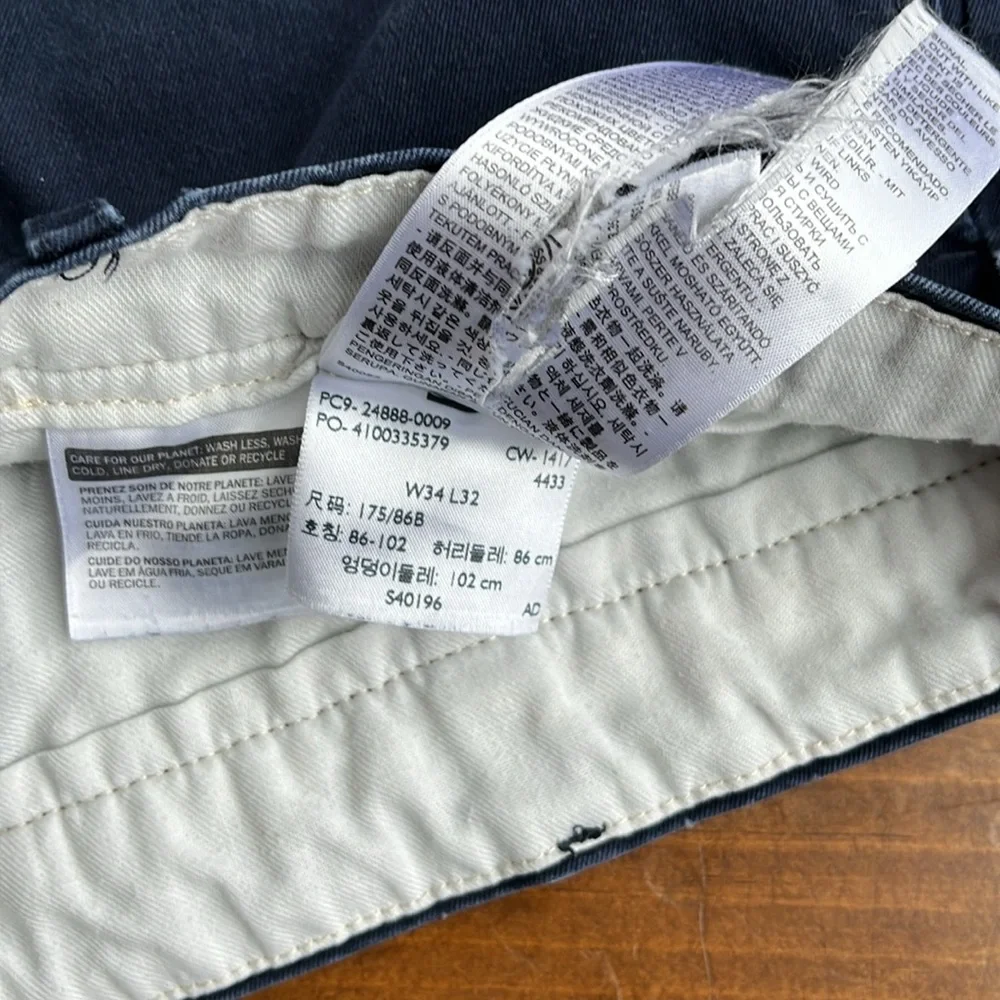 Levi’s Strauss Two Horses Dress Pants - Navy Blue 34”x32”